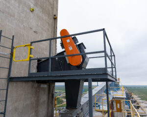Installation of a new conveyor at a grain facility by Nebraska millwright team